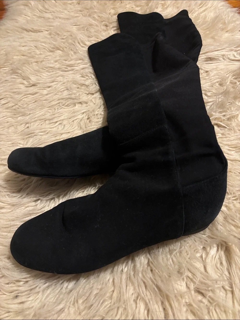 Stuart weitzman Women's Black Suede Knee-High Boots